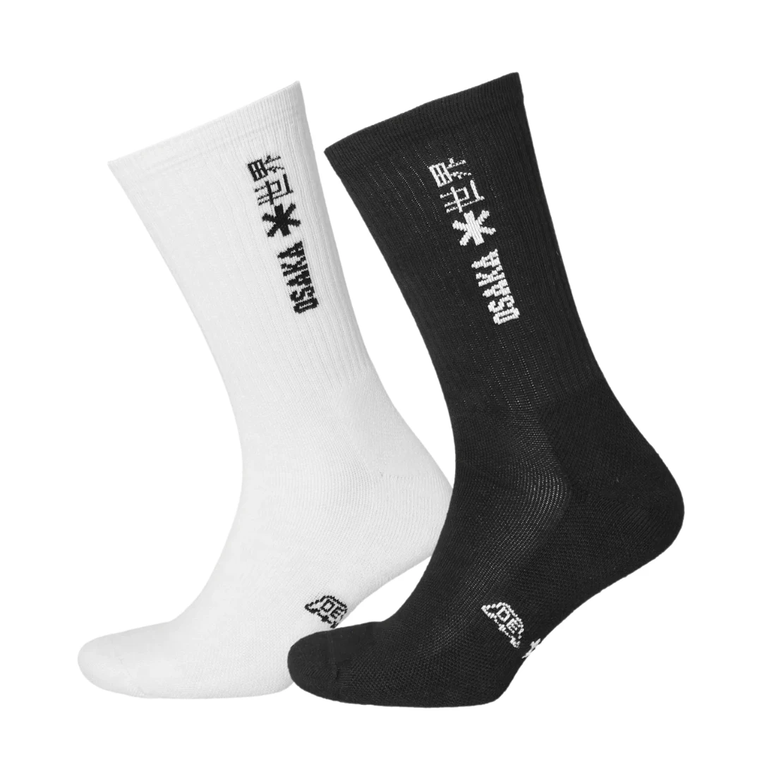Chaussettes Osaka Noir et Blanc