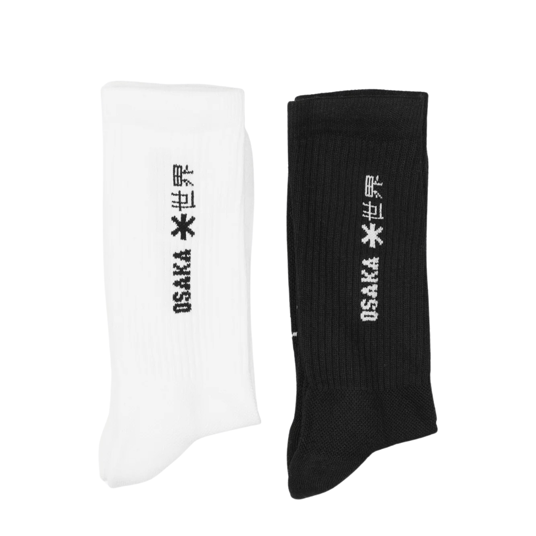 Chaussettes Osaka Noir et Blanc