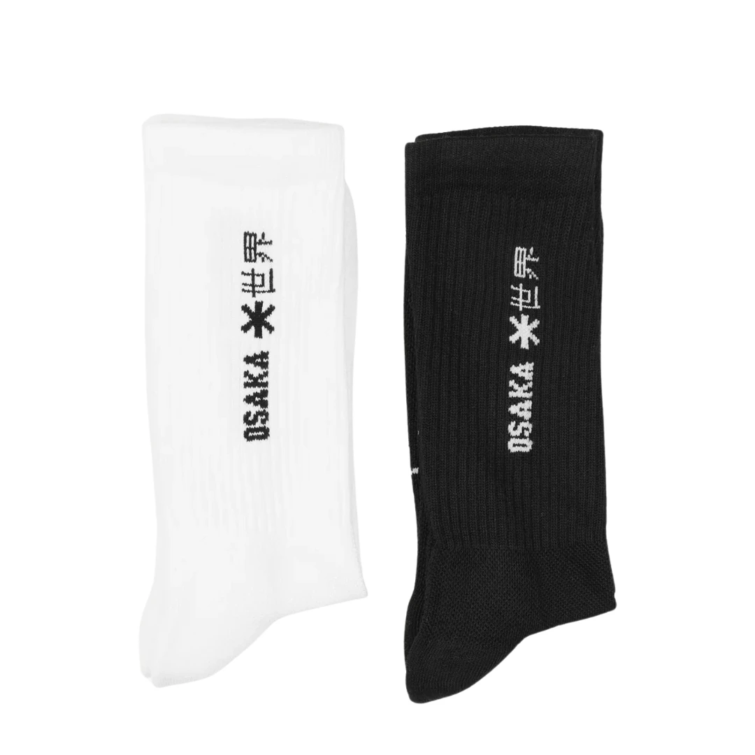 Chaussettes Osaka Noir et Blanc