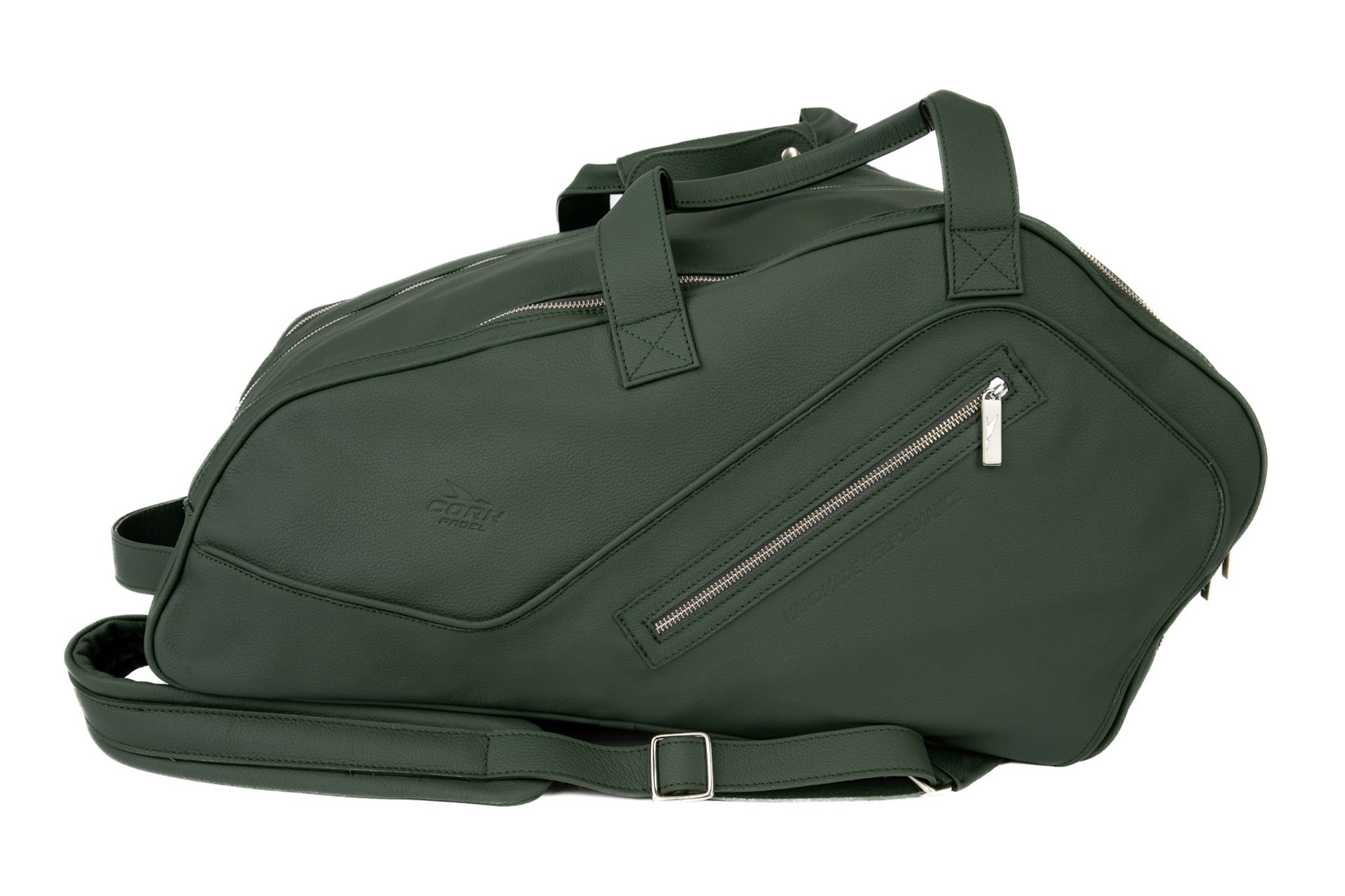 Cork Thermo Bag en cuir olive