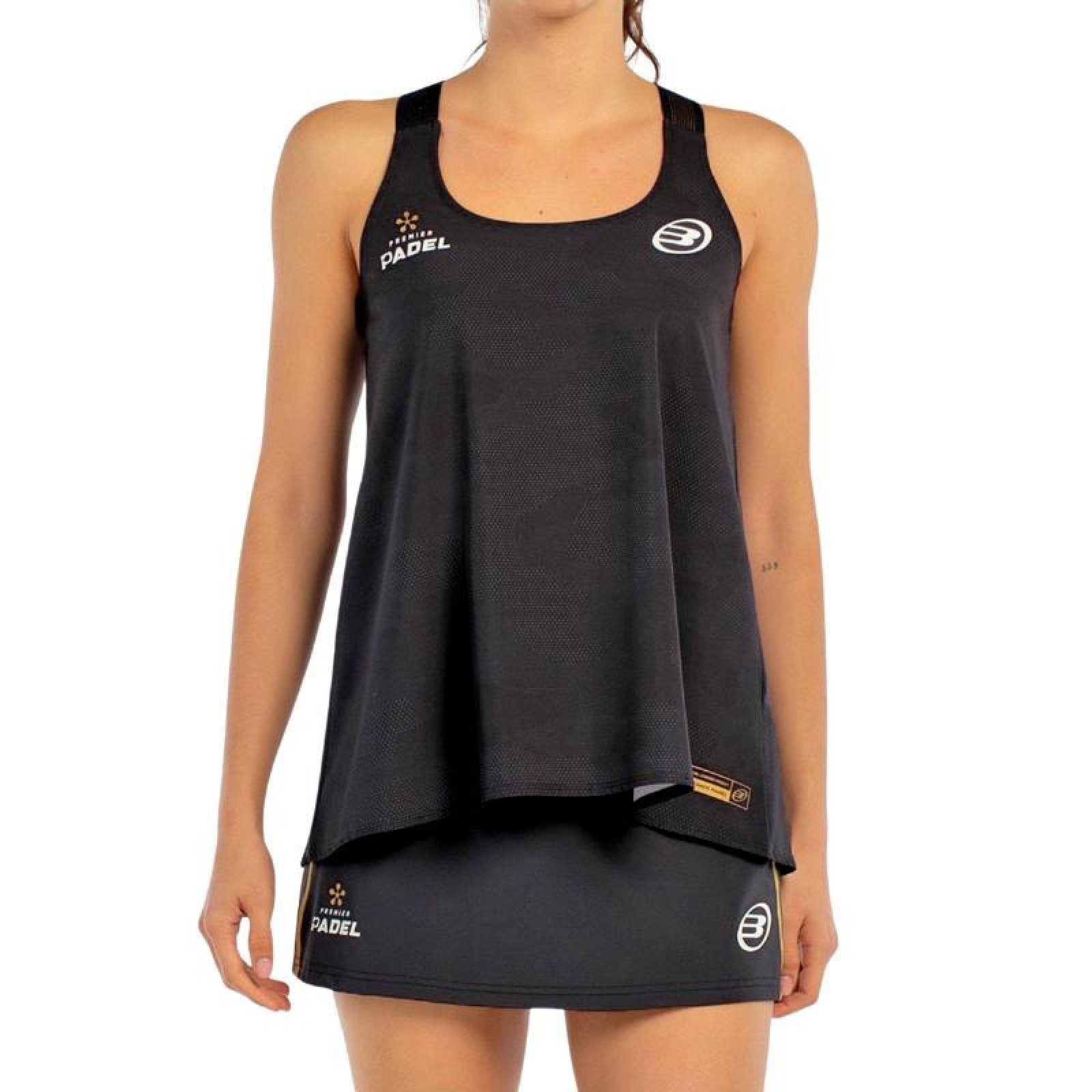 Camiseta sin mangas Bullpadel Agore Carbon Premier Padel