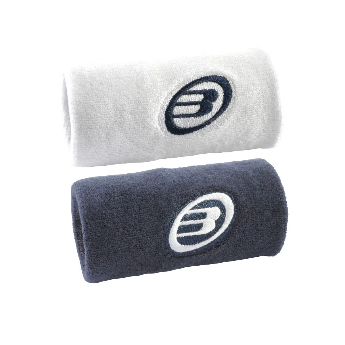 Bullpadel BPMU252 White Navy Blue Wristbands