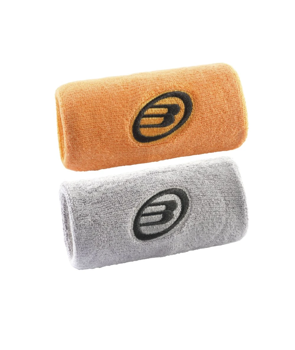 Poignet Bullpadel Orange/Gris large