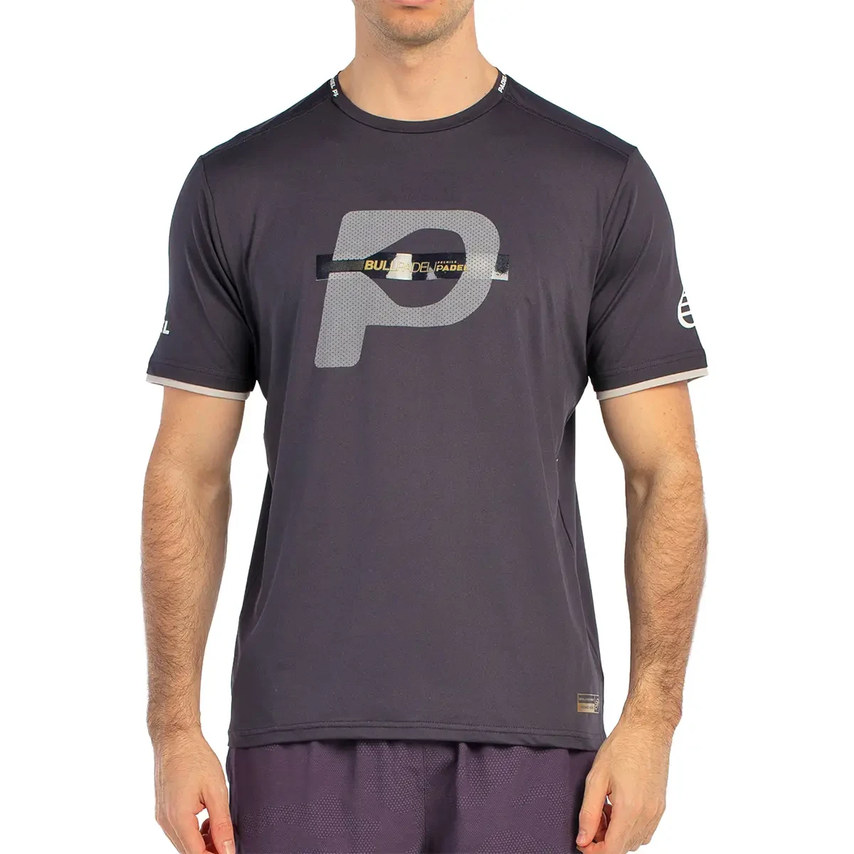 T-Shirt Bullpadel BISES Carbon