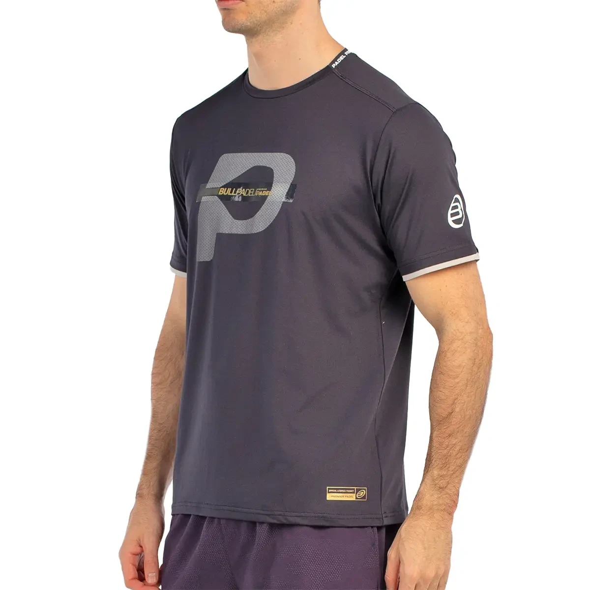 T-Shirt Bullpadel BISES Carbon