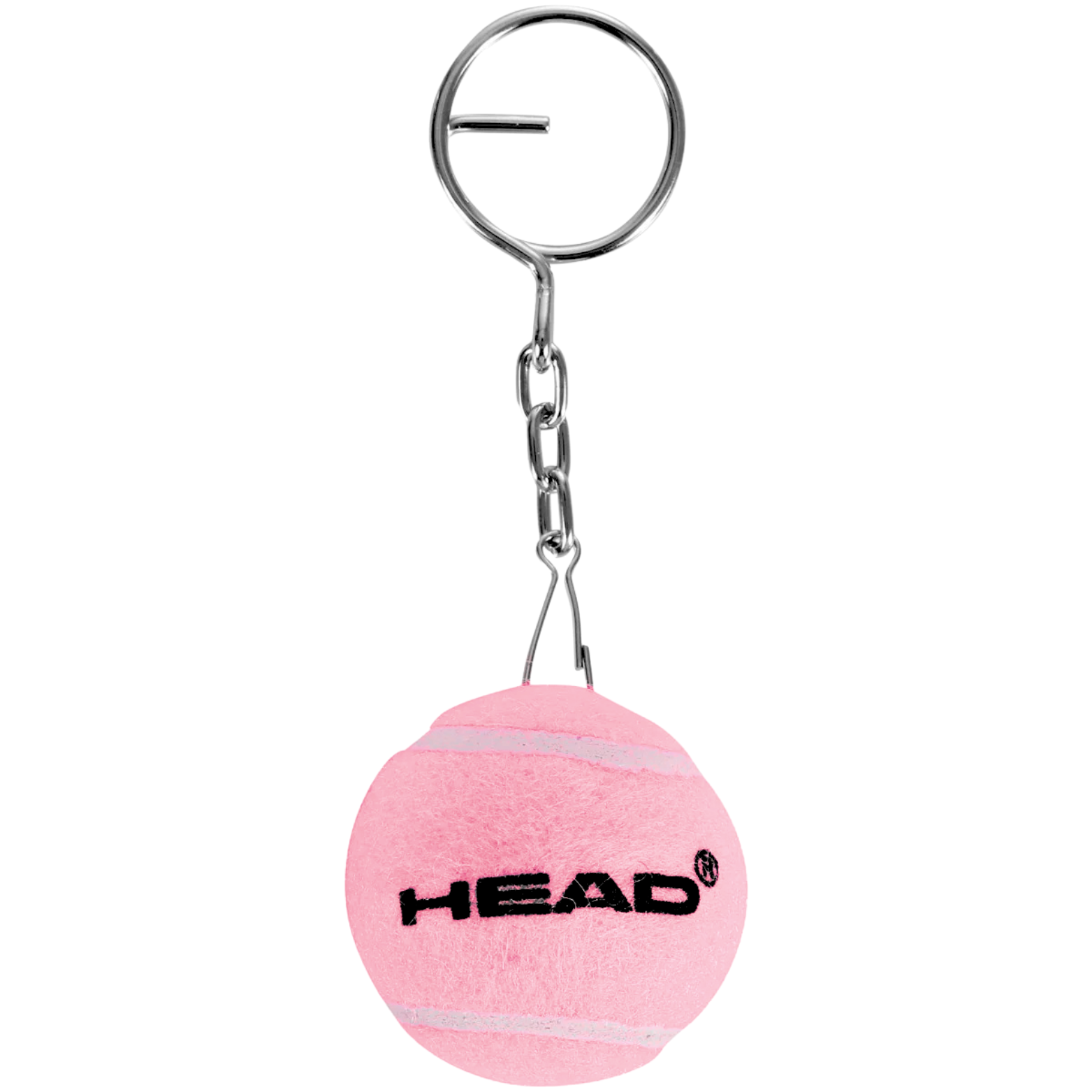 Porte clé balle Head rose
