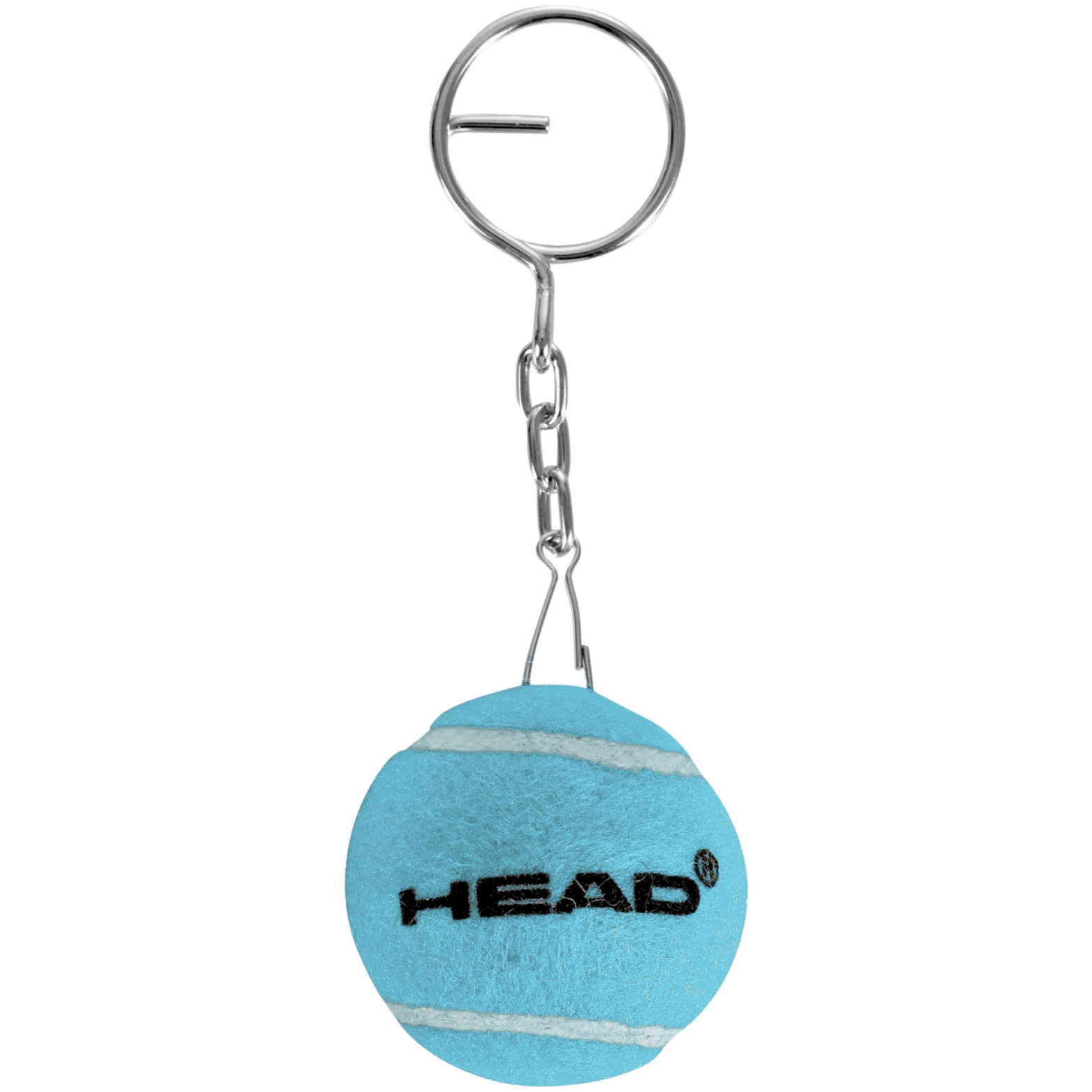 Porte clé balle Head bleu