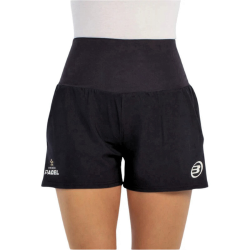 Pantalón corto Bullpadel Aduja Negro