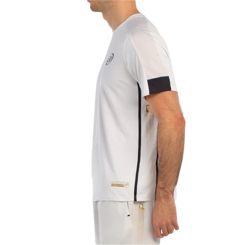 T-Shirt Bullpadel Borni Blanc Premier Padel