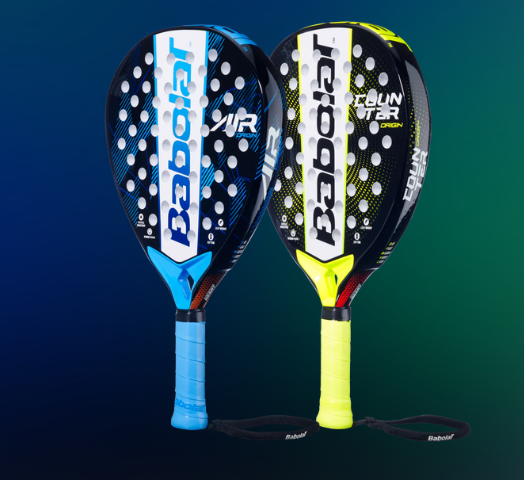 Illustration pack Babolat Origin padel rackets