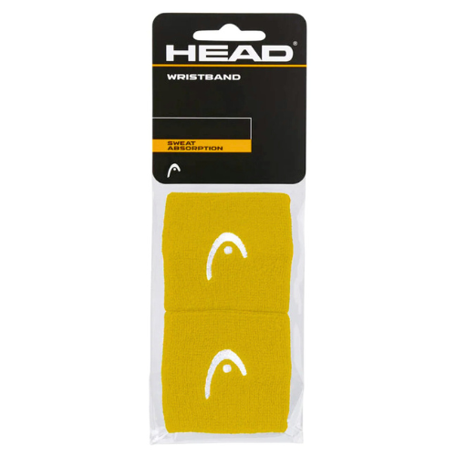 Poignet Head jaune 2,5&quot;