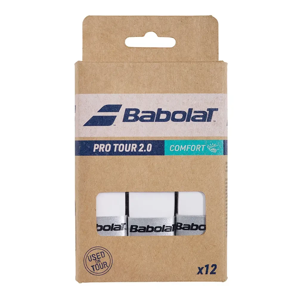 Babolat Pro Tour 2.0 Overgrip vit x12