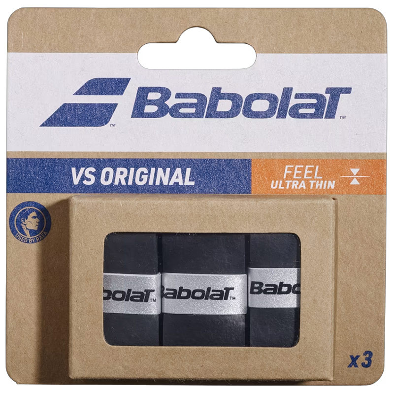 Babolat VS Original overgrip x3 svart