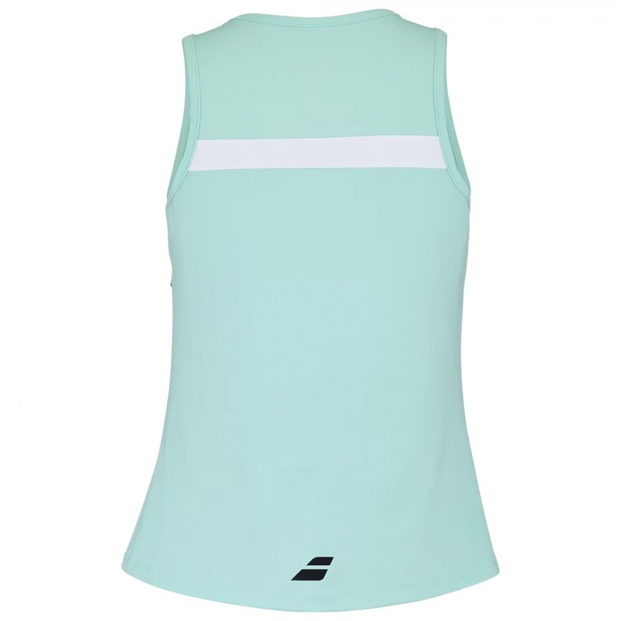 Débardeur Babolat Blanc bleu Femme 2025
