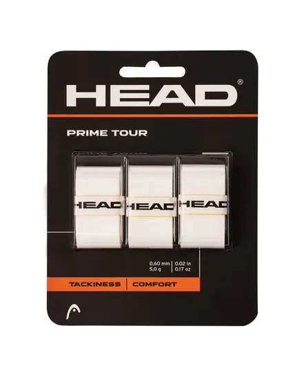 Head Surgrip Prime Tour X3 vit