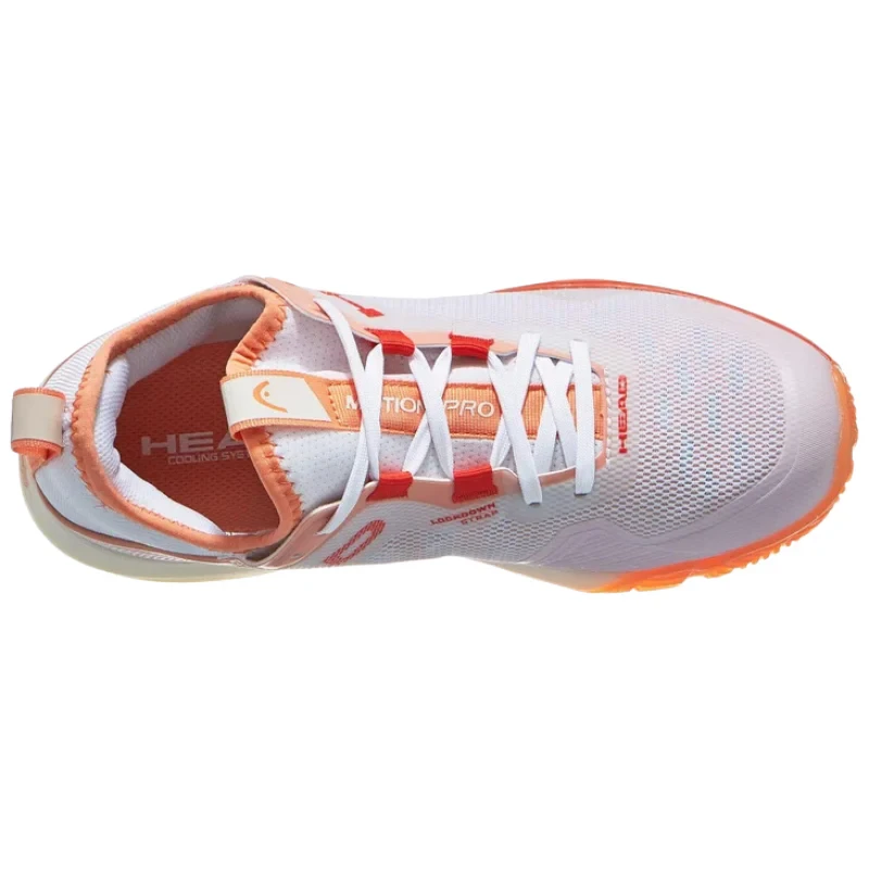 Head Motion Pro Padel white/coral W