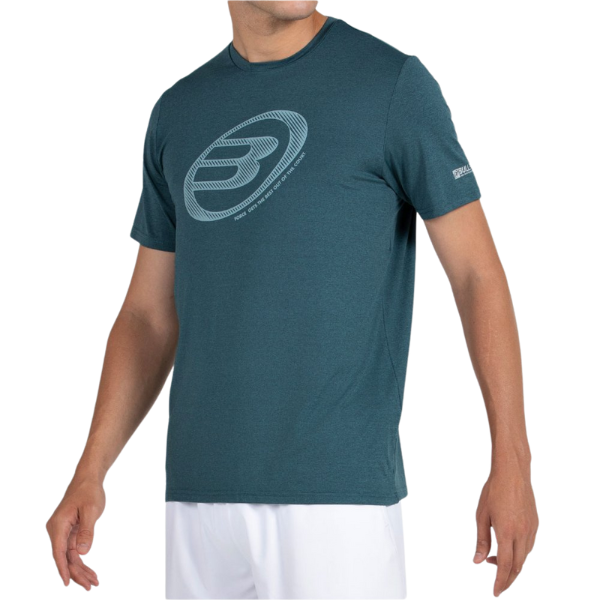 Bullpadel Lande T-Shirt Verde Oscuro Vigore