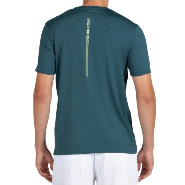 T-shirt Bullpadel Lande Verde Oscuro Vigore