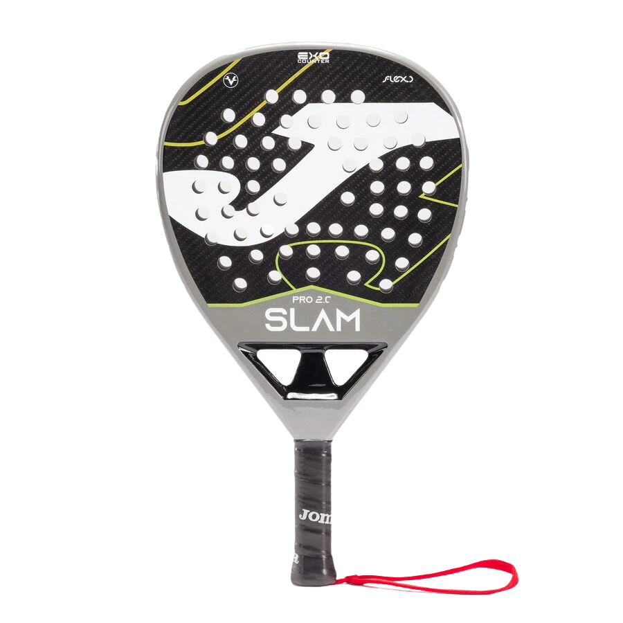 Racchetta da padel Racchetta da padel Slam Pro grigio chiaro nero