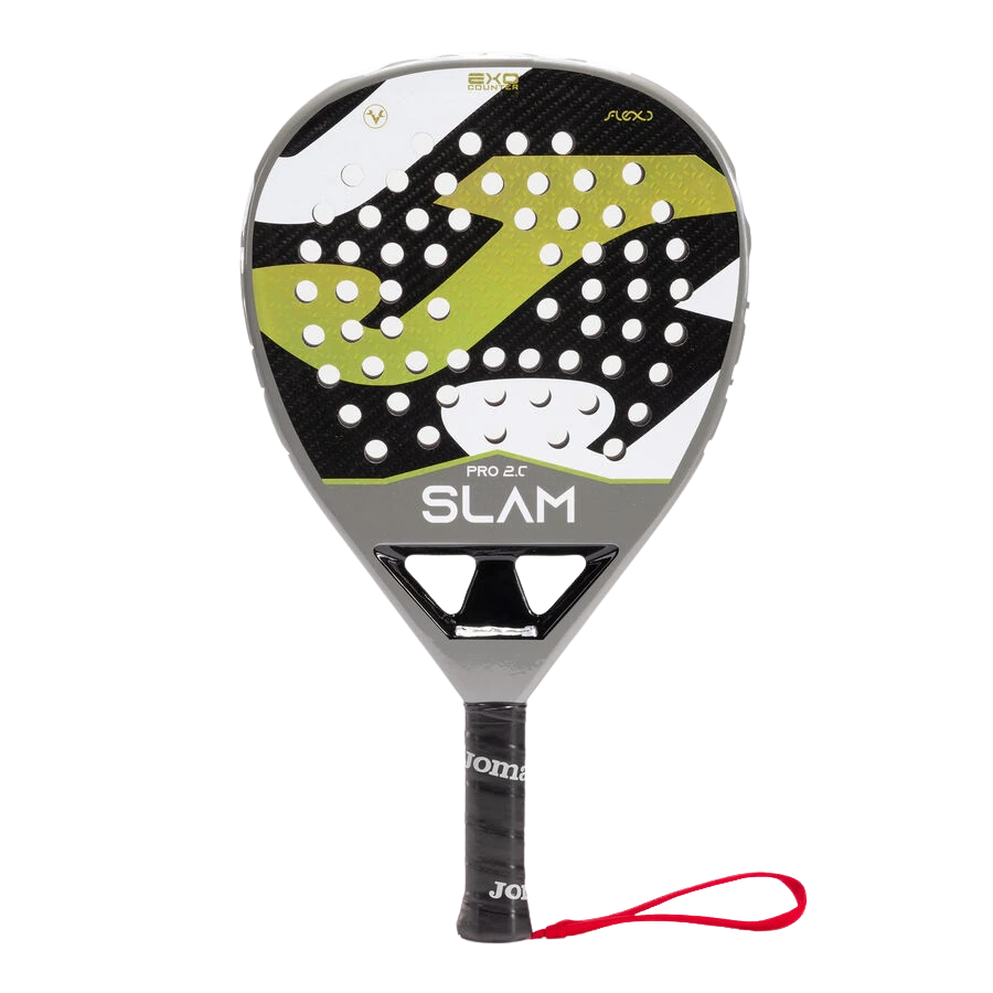 Racchetta da padel Racchetta da padel Slam Pro grigio chiaro nero
