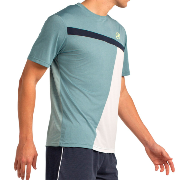 T-shirt Bullpadel Llega Bleu Vert Vigore