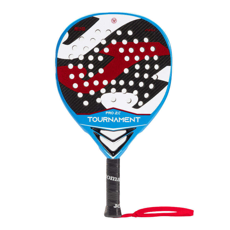 Raquette de padel Raquette de padel Tournament Pro bleu marine rouge