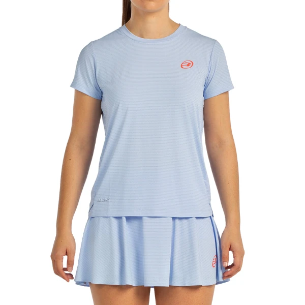 Camiseta Mujer Bullpadel Chamuy Azul Celeste