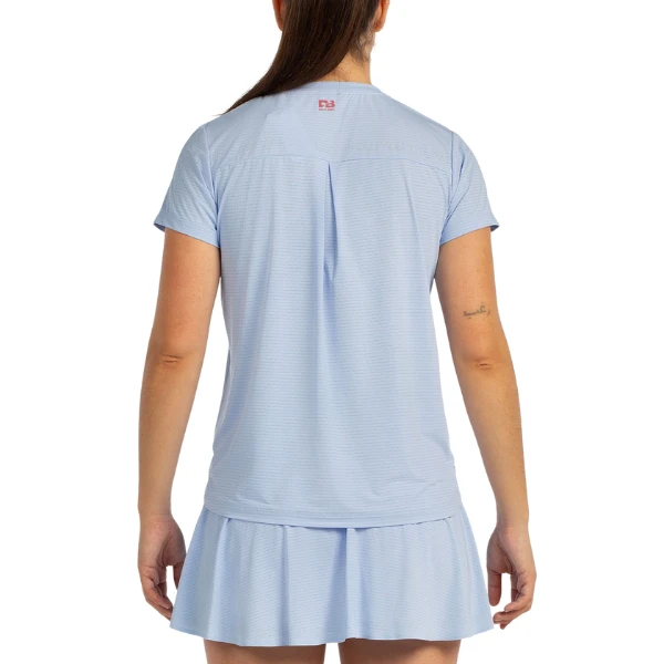 T-shirt Femme Bullpadel Chamuy Bleu Ciel