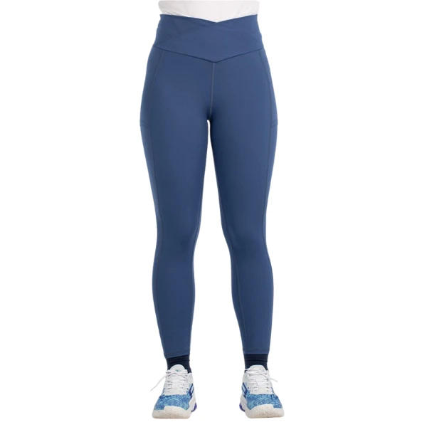 Bullpadel Cujan leggings in blauwe schaduw