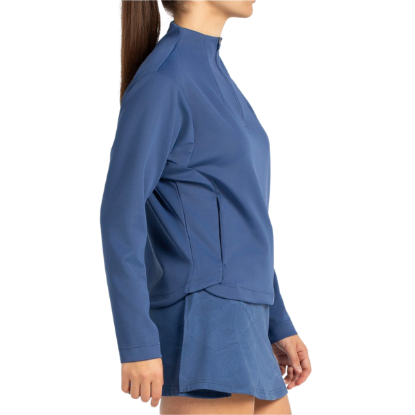 Sweatshirt Bullpadel Culle ombre bleue