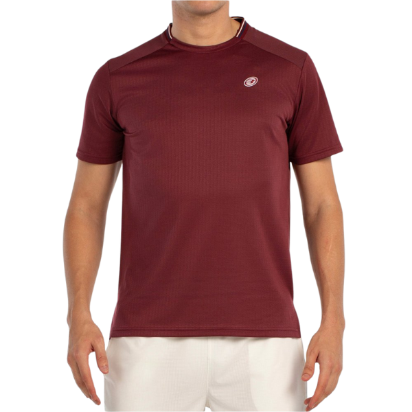 T-SHIRT BULLPADEL ACRUX Bordeaux