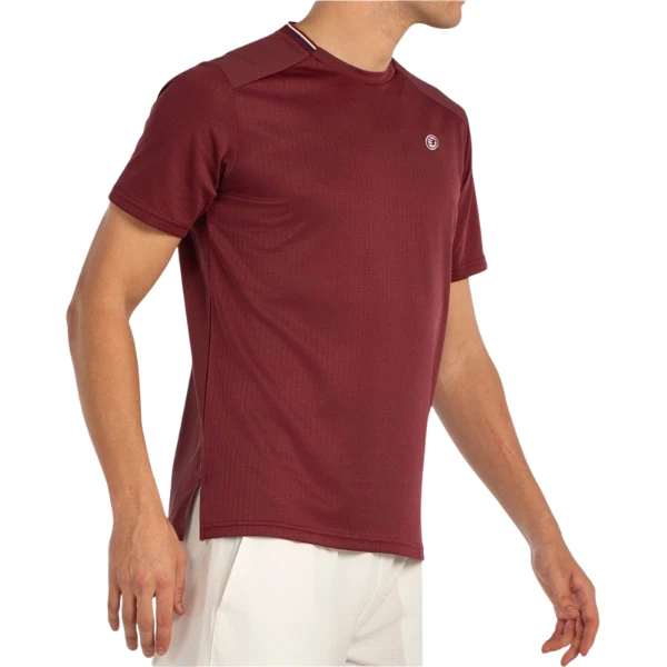 T-SHIRT BULLPADEL ACRUX Burgundy