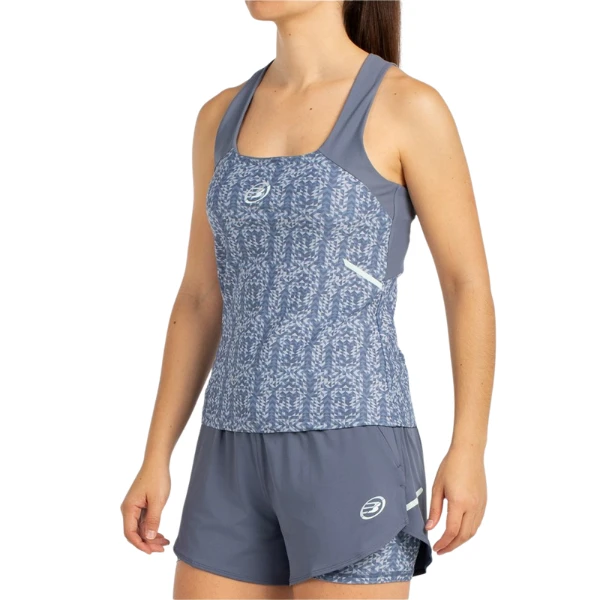 Tanktop BULLPADEL Oilos Blauw