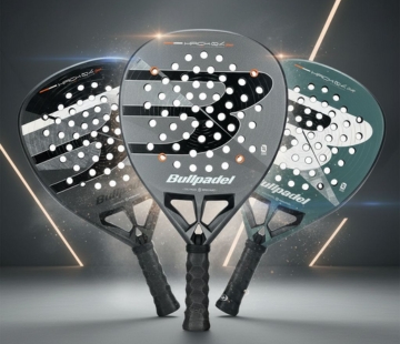 Illustration pack Bullpadel hack padel rackets