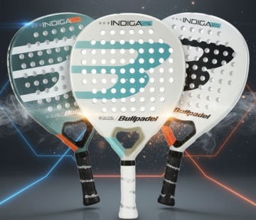 Illustration pack Bullpadel indiga padel rackets
