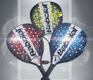 Illustration pack Babolat padel rackets veron