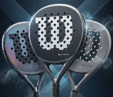 Illustration pack Wilson carbon force padel rackets