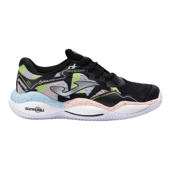 JOMA Smash Lady 2501 Clay Dames Zwart