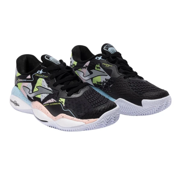 JOMA Smash Lady 25 Clay Femme Noir