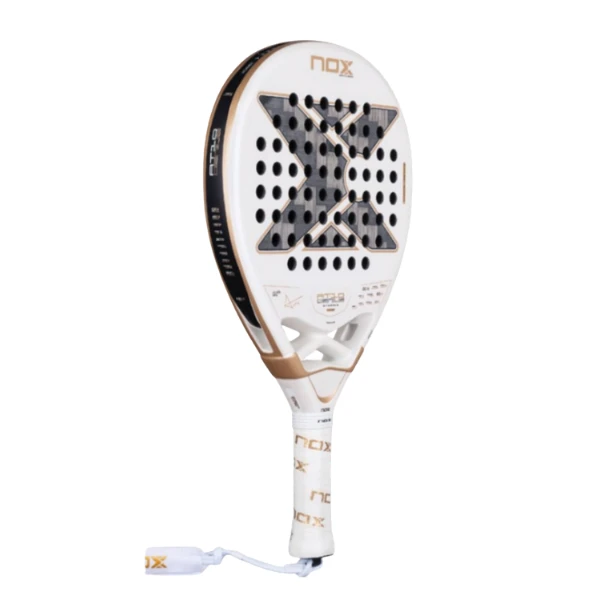 Pala de pádel NOX AT10 Genius 12K Alum XTREM 2026 by Agustín Tapia