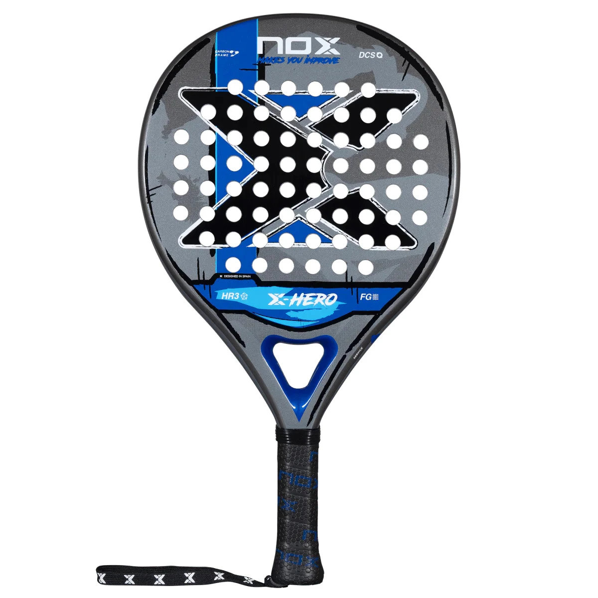 Pala de pádel NOX X-Hero Azul 2026