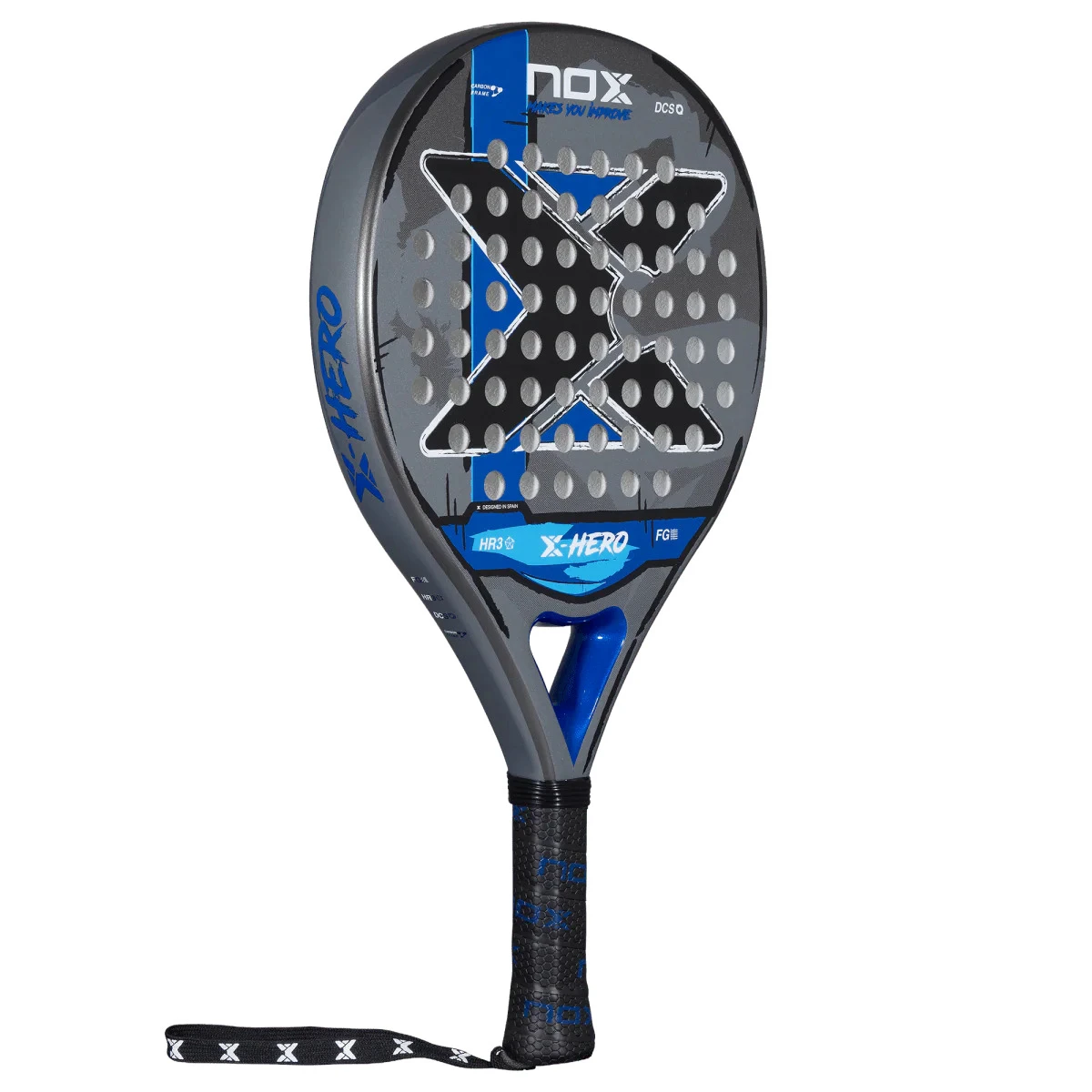 Pala de pádel NOX X-Hero Azul 2026