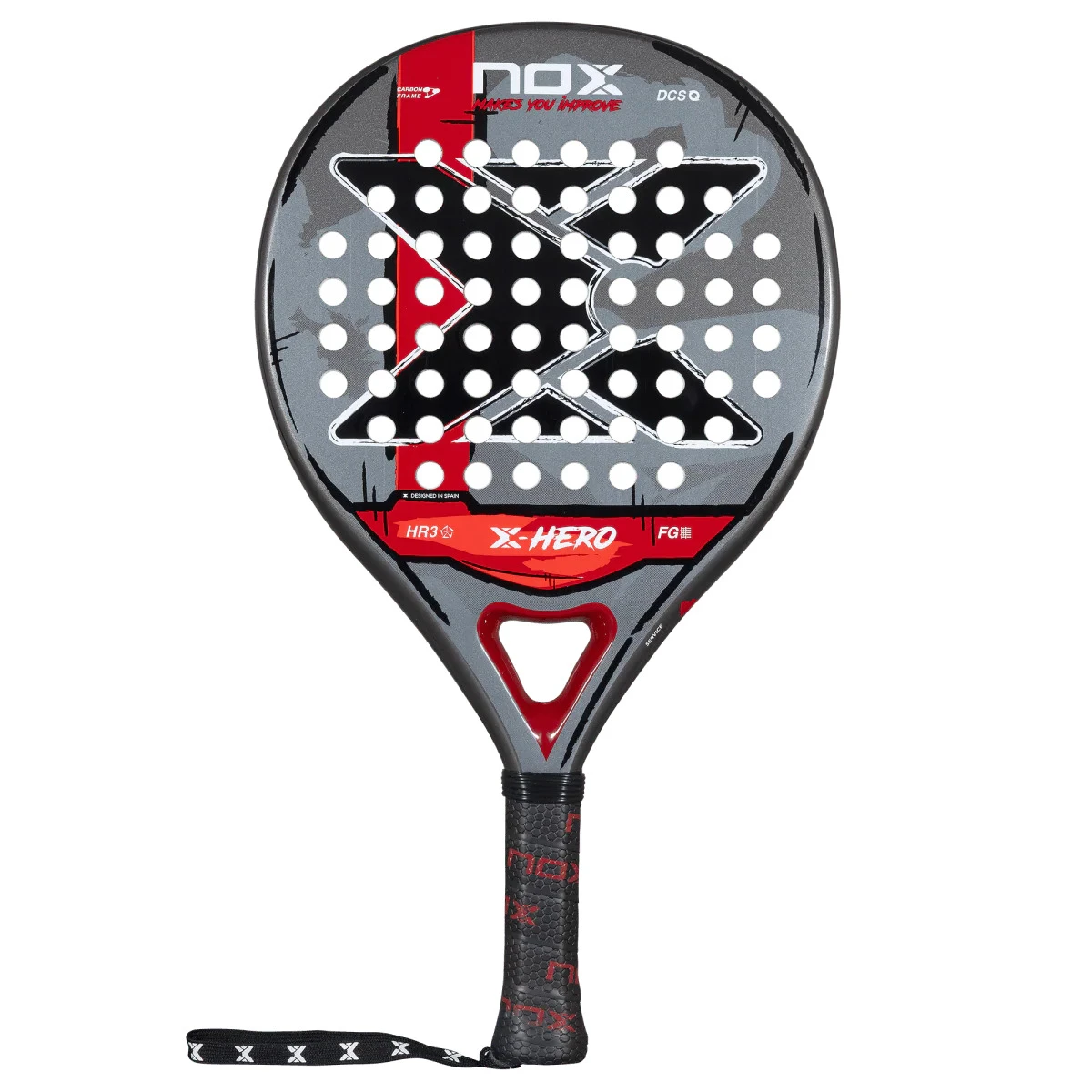 Pala de pádel NOX X-Hero Rojo 2026