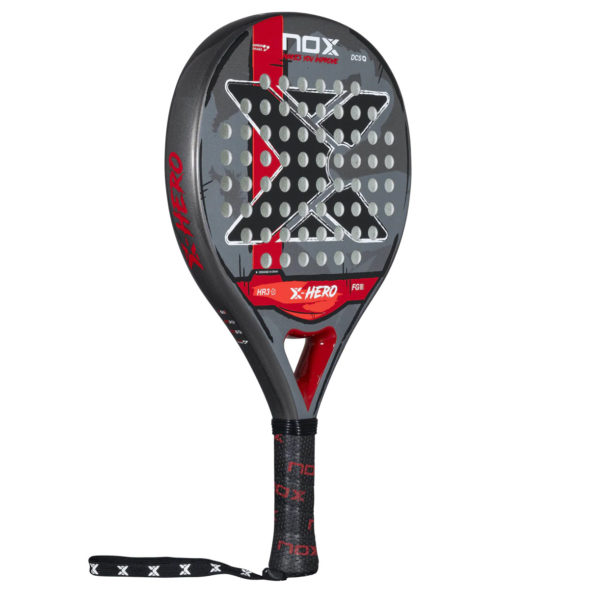Raquette de padel NOX X-Hero Rouge 2026