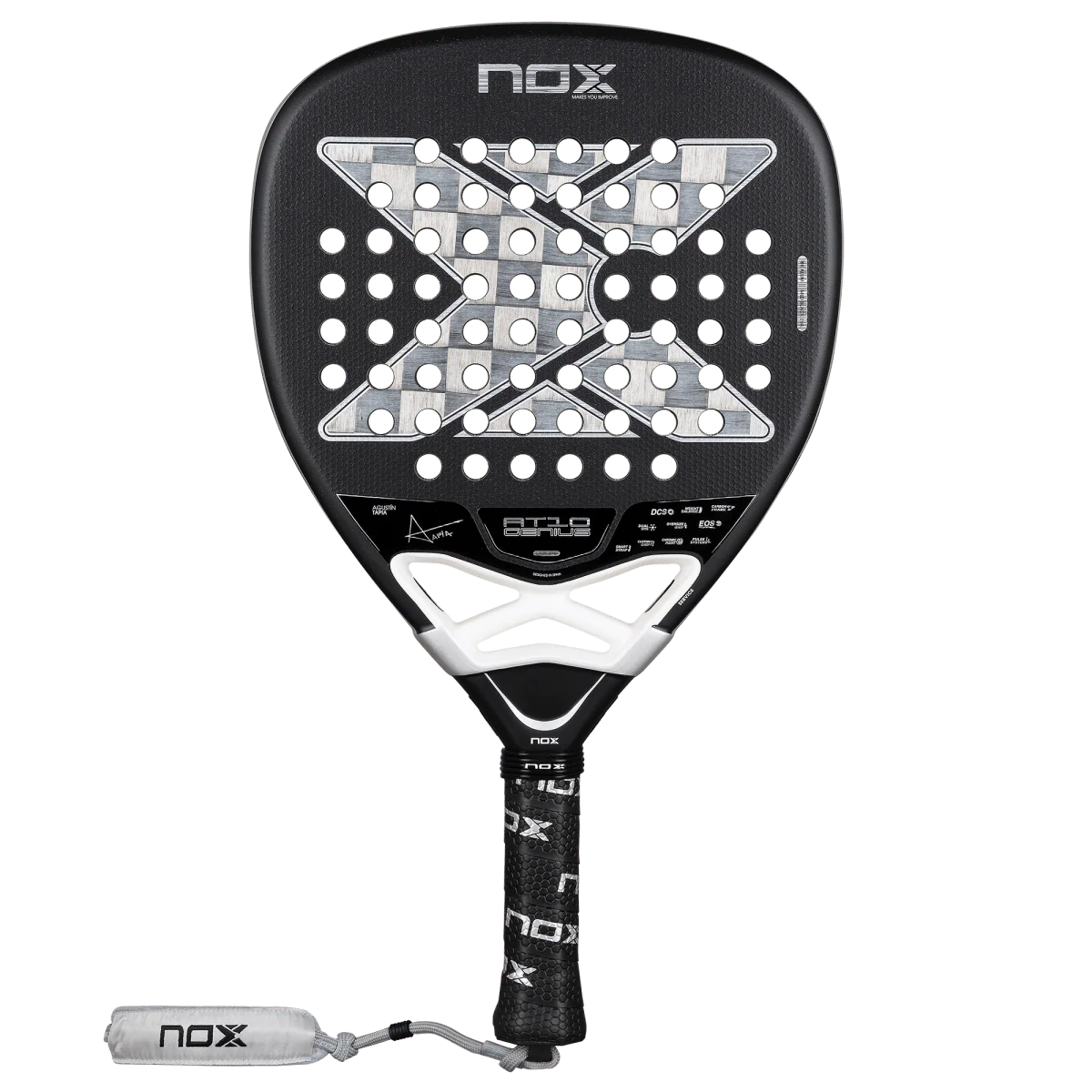Padel racket NOX AT10 Genius Attack 18K Alum 2026