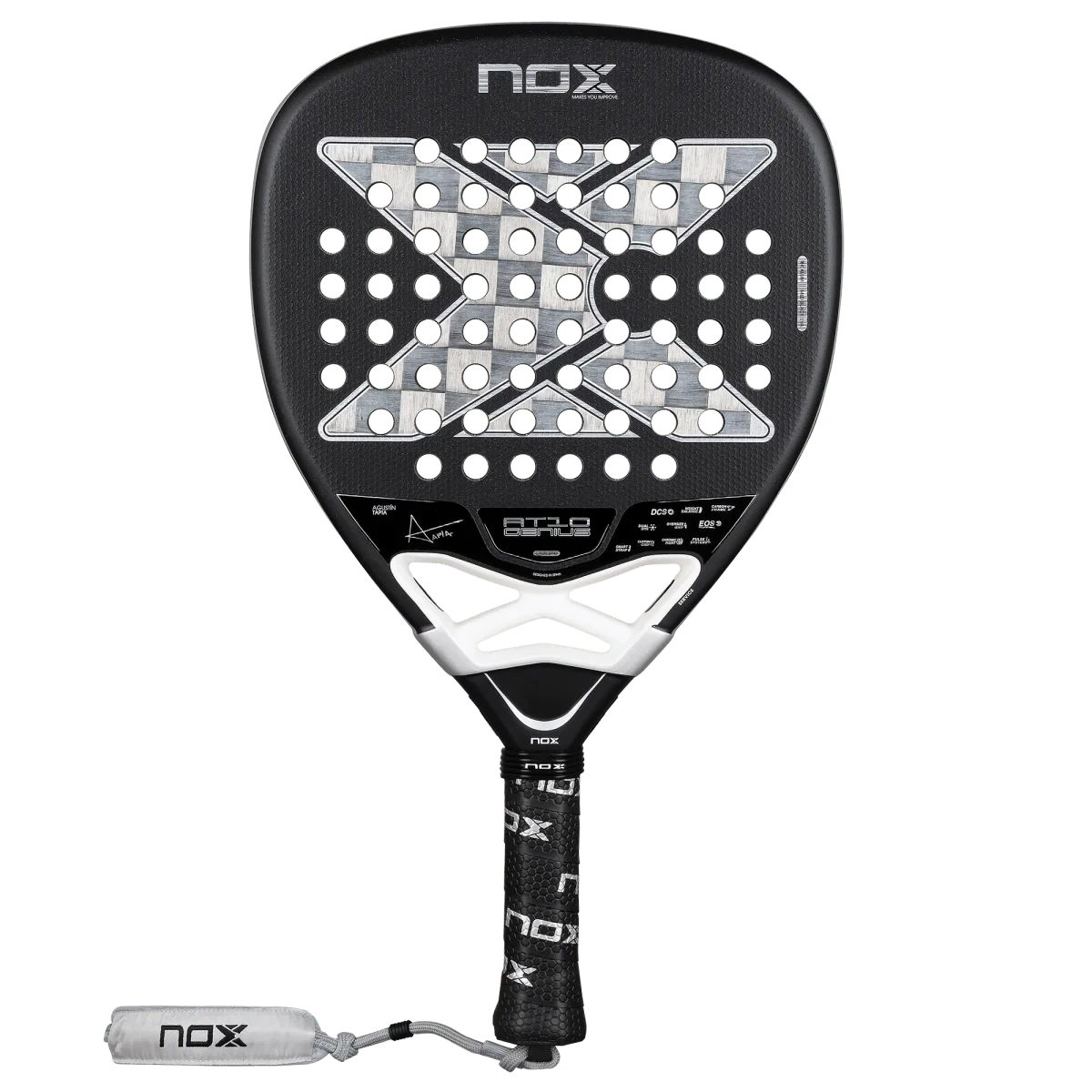 Padel racket NOX AT10 Genius Attack 18K Alum 2026