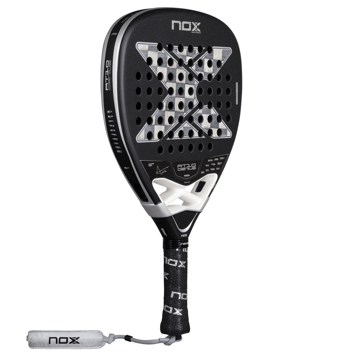 Padel racket NOX AT10 Genius Attack 18K Alum 2026