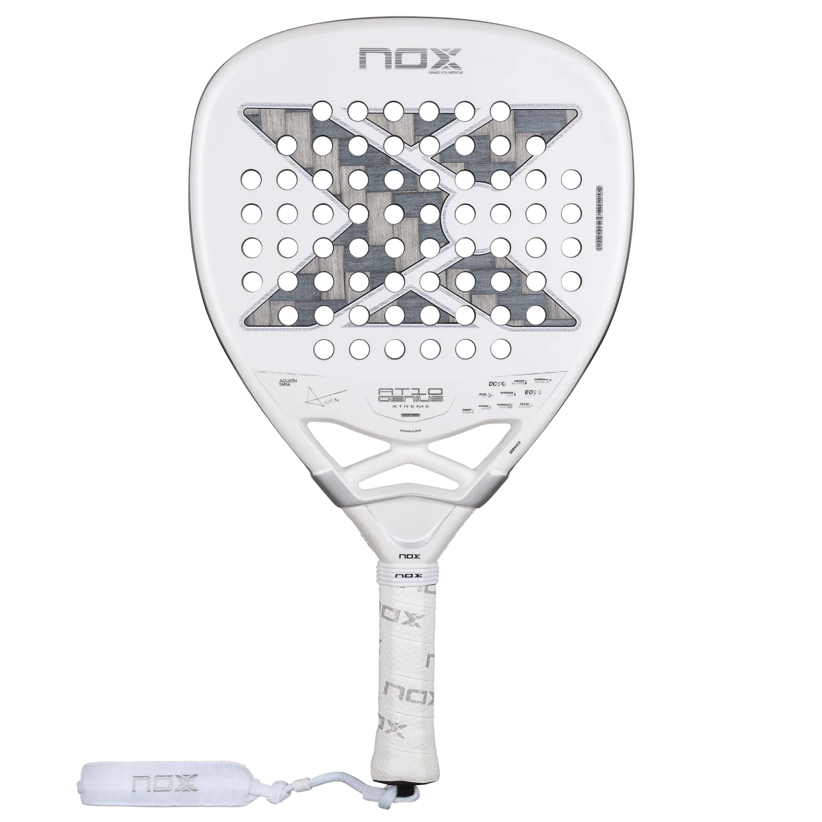 Padel racket NOX AT10 Genius Attack 12K Alum Xtrem 2026