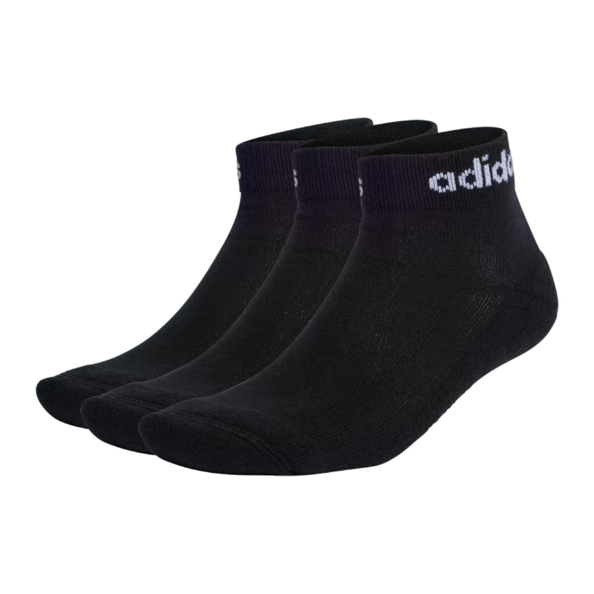 Adidas short cotton socks x3 M