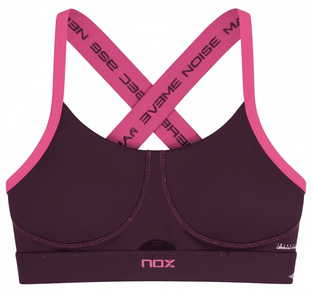 Nox Pro Deep Purple Sports Bra